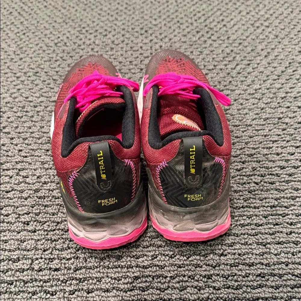 New Balance Women's Burgundy & Hot Pink Athletic Running Shoes - Picture 3 of 5